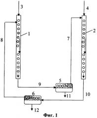 Способ массообмена между потоками двух жидкостей (патент 2342969)