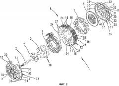 Синхронный реактивный двигатель (патент 2350005)