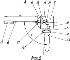 Ледобур землякова с мобильным электроприводом (патент 2278335)