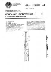 Спасательный рукав для аварийного спуска (патент 1248607)