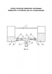 Способ перекачки химически агрессивных жидкостей и устройство для его осуществления (патент 2623589)