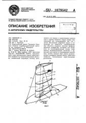 Надувной парус (патент 1079542)