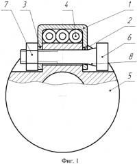 Протектор для крепления кабельного удлинителя на насосных секциях погружной установки (патент 2580245)