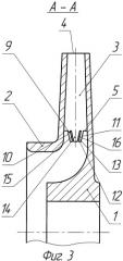 Рабочее колесо центробежного компрессора (варианты) (патент 2445516)