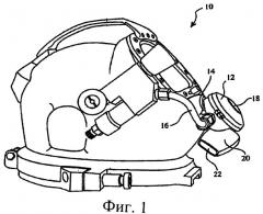 Устройство для отклонения пузырьков воздуха, используемое с водолазным снаряжением (патент 2421371)