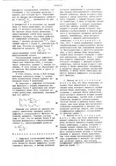 Цифровой согласованный фильтр (патент 1272475)