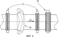 Способ и устройство для обеспечения регулируемого распределения растягивающих напряжений, в частности, в краевых областях холоднокатаной металлической ленты (патент 2358820)