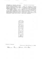 Прибор для измерения отклонения оси скважины от вертикали (патент 35767)