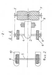 Трёхосное транспортное средство (патент 2597056)