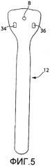 Безопасный бритвенный прибор с несколькими осями вращения лезвийного блока (патент 2433909)
