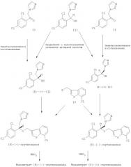 R-(-)-1-[2-(7-хлорбензо[b]тиофен-3-илметокси)-2-(2,4-дихлорфенил)этил]-1h-имидазол и его соли, способ их получения, композиция, обладающая противогрибковым действием (патент 2276152)