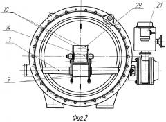 Поворотный дисковый затвор (патент 2382925)