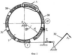 Ленточно-колодочный тормоз с раздвижным шкивом (патент 2382250)