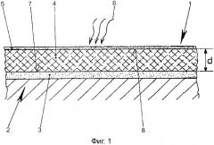 Субстрат с фильтром фабри-перо и способ нанесения фильтра на субстрат (патент 2344382)