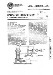 Устройство для регулирования зазора между поршнем и цилиндром компрессора с бесконтактным уплотнением (патент 1280193)