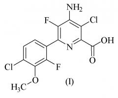 Гербицидные композиции, содержащие 4-амино-3-хлор-5-фтор-6-(4-хлор-2-фтор-3-метоксифенил)пиридин-2-карбоновую кислоту или ее производные и кломазон (патент 2632971)
