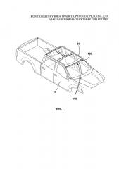 Компонент кузова транспортного средства для уменьшения напряжения при изгибе (патент 2648936)