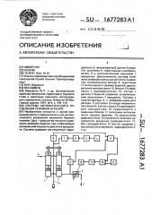 Система автоматического управления режимом бурения (патент 1677283)