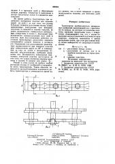 Транспортер разбрасывателя минеральных удобрений (патент 880904)
