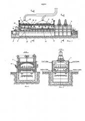 Установка для выплавки,прокалки и охлаждения керамических форм (патент 484934)
