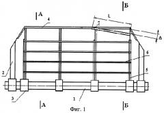 Секция трепальной машины для обработки лубяных волокон (патент 2250940)
