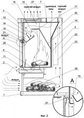 Отопительно-варочный камин (патент 2365824)