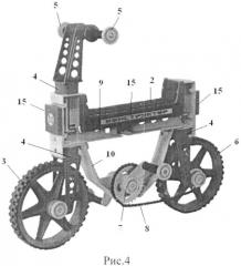 Трансформируемый детский велосипед (патент 2518917)