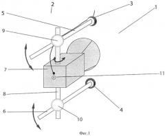 Устройство для крепления видеокамеры в салоне автомобиля (патент 2364529)