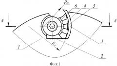 Сборная цилиндрическая фреза (патент 2574747)