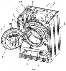 Стиральная машина с фронтальной загрузкой (патент 2414554)