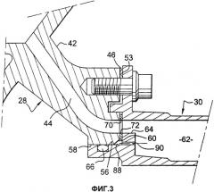 Смазочное устройство для смазки элементов турбомашины и турбореактивный двигатель (патент 2358132)