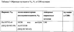 Гуманизированные антитела, которые распознают альфа-синуклеин (патент 2642262)