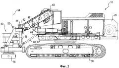 Оборудование для производства строительных работ и способ перевода такого оборудования в транспортное положение (патент 2351732)