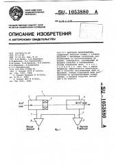 Вихревой пылеуловитель (патент 1053880)