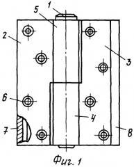 Дверная петля (патент 2278936)