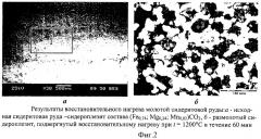 Способ селективного извлечения металлов из комплексных руд (патент 2460813)
