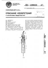 Инструмент для письма (патент 1299830)