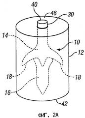 Способ установки в контейнер мешка для хранения алкогольных напитков (патент 2337861)