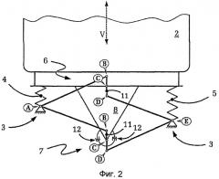 Устройство подвески с рычажным механизмом уатта с интегрированным подрессориванием/демпфированием (патент 2526542)