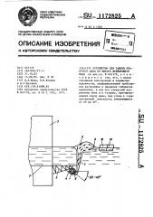 Устройство для защиты плавучего дока от битого дрейфующего льда (патент 1172825)