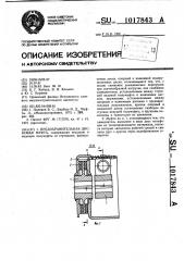 Предохранительная дисковая муфта (патент 1017843)