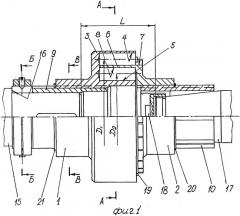 Муфта центробежной насосной установки (патент 2246047)
