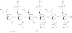 Смеси олигосахаридов, являющихся производными гепарина, способ их получения и содержащие их фармацевтические композиции (патент 2346005)