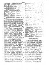 Устройство для считывания графическойинформации (патент 840975)