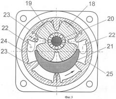 Шестеренная роликолопастная машина (патент 2482280)
