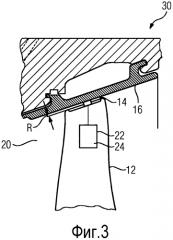 Способ регулирования радиальных зазоров, имеющихся между вершинами рабочих лопаток и стенкой канала (патент 2569784)