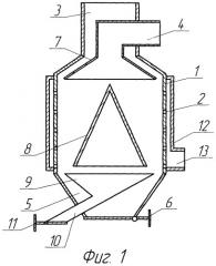 Воздушный трехпродуктовый классификатор (патент 2430793)