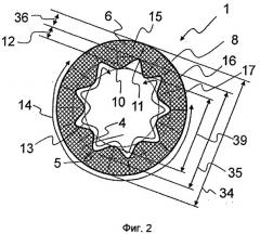 Полое тело для улавливания частиц в выпускном трубопроводе (патент 2529980)