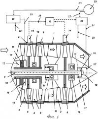 Турбина газотурбинного двигателя (патент 2495256)