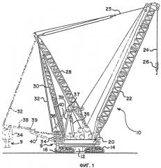 Подъемный кран (варианты) и способ его сборки (патент 2509713)
